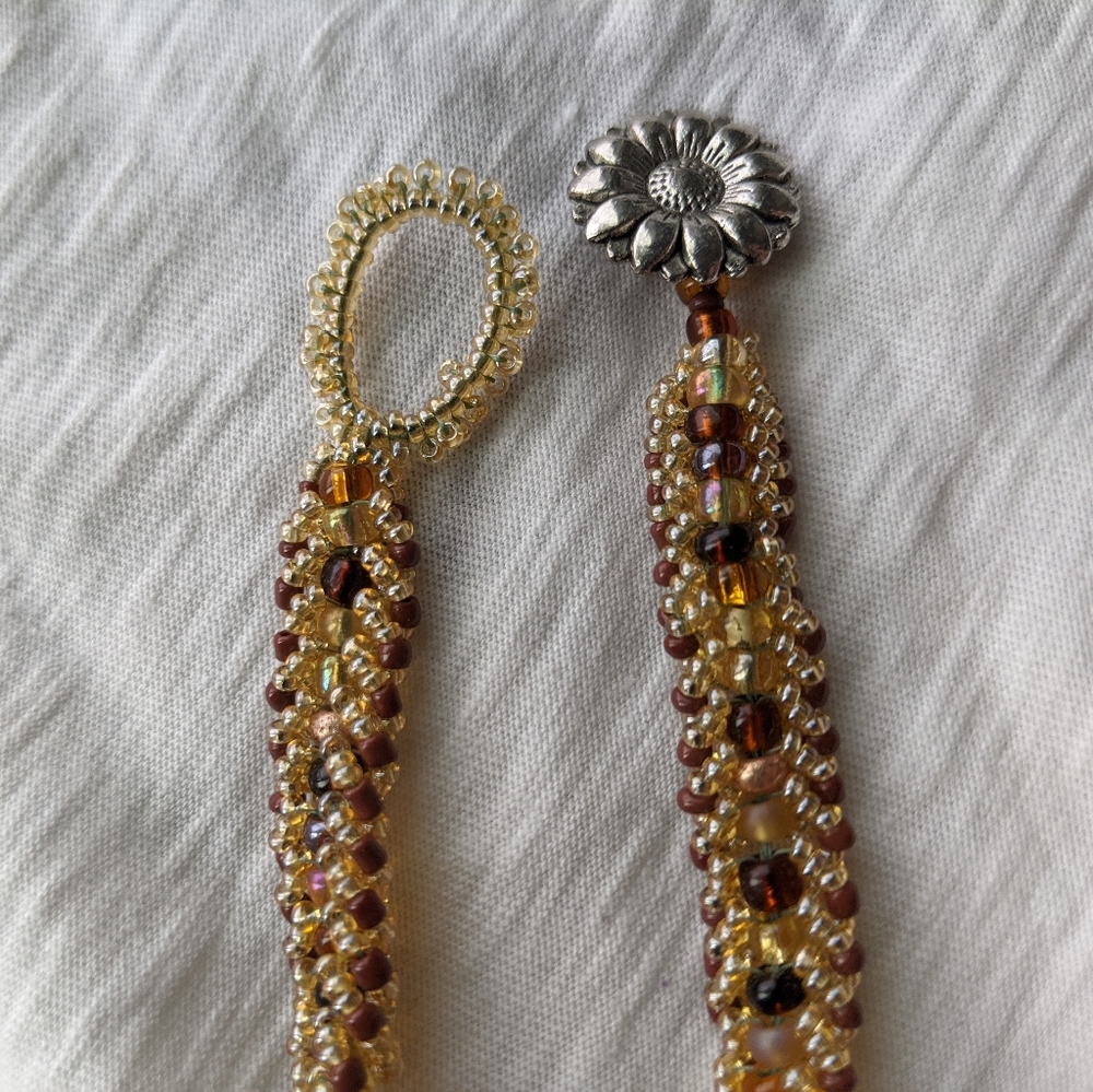Sunflower bracelet